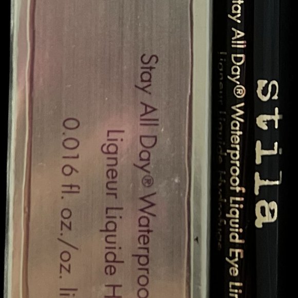 stila Stay All Day® Waterproof Liquid Eye Liner- INTENSE BLACK - Picture 2 of 2